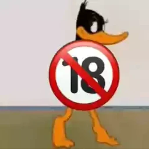 Figurinha: Pato 18+