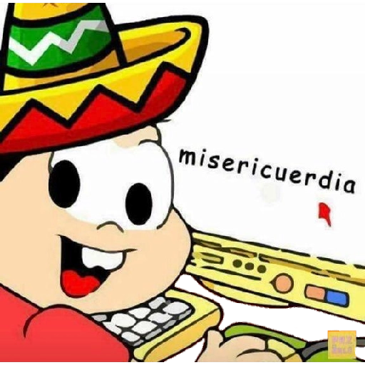 Figurinha: Mônica misericuerdia