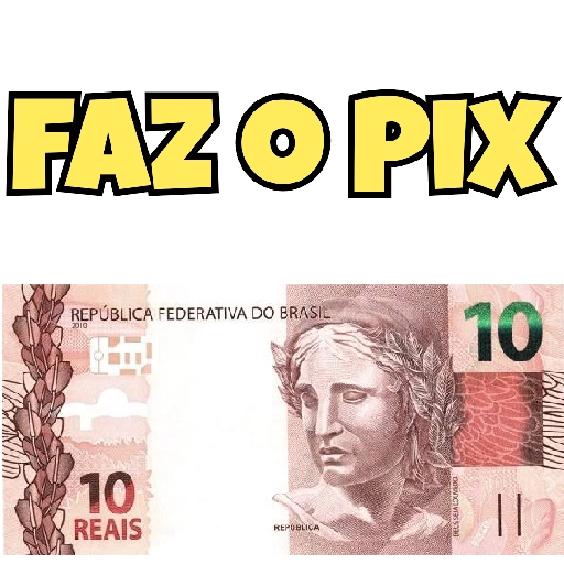 Figurinha: Faz o Pix
