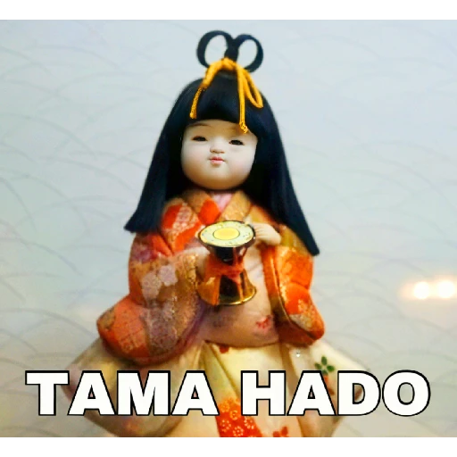 Figurinha: Boneca Kokeshi Tama Hado