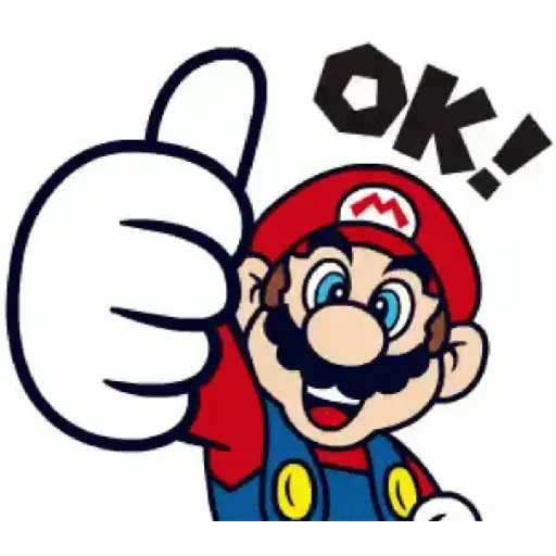 Figurinha: Mario Diz "Ok!"
