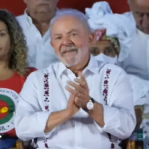 Figurinha: Lula Batendo Palmas