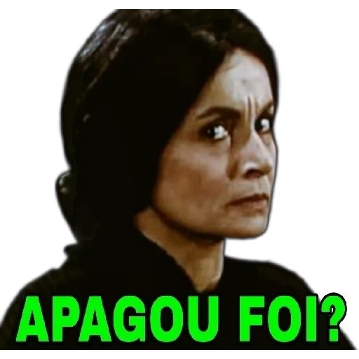 Figurinha: Apagou Foi?