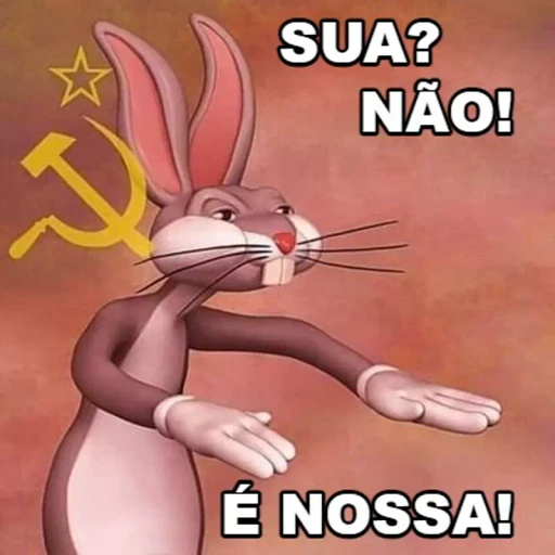 Figurinha: Pernalonga Comunista