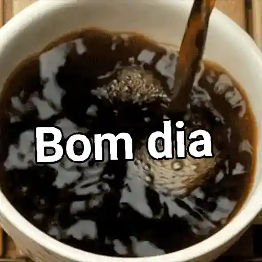 Figurinha: Café Bom Dia