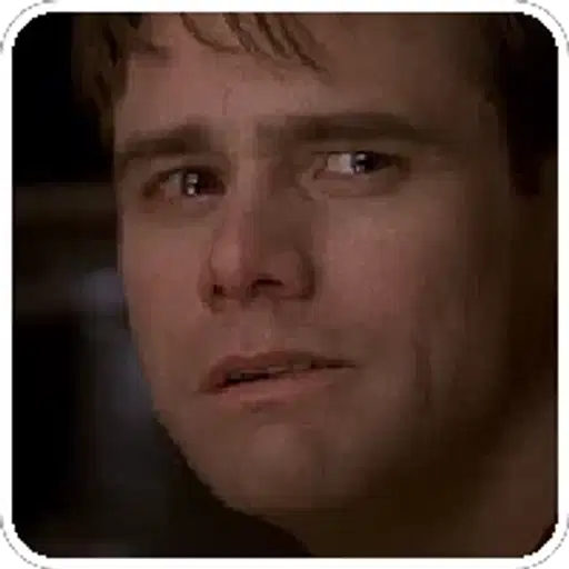 Figurinha: Jim Carrey confuso