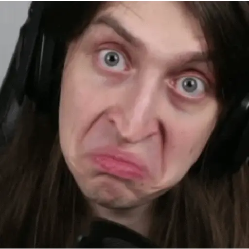 Figurinha: Cara de nojo