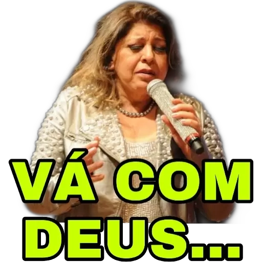 Figurinha: Vá com Deus