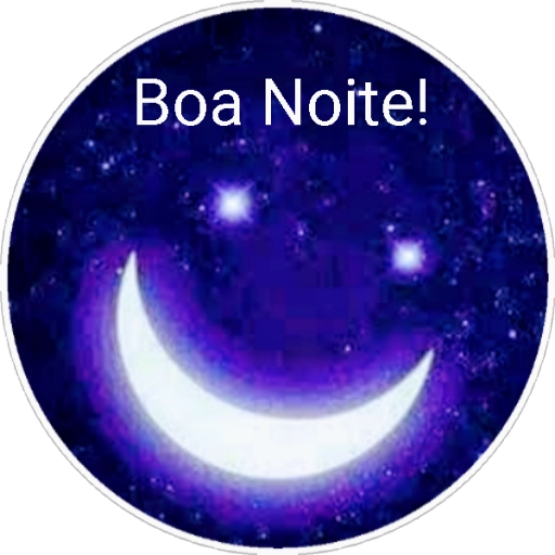 Figurinha: Boa Noite Lua Feliz