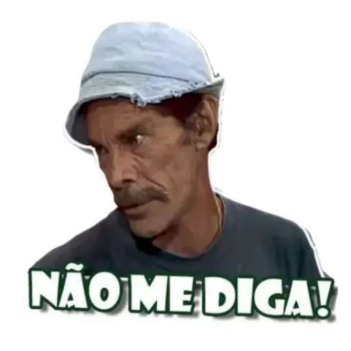 Figurinha: Chaves Não me diga!