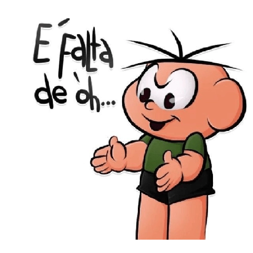 Figurinha: Chico Bento é falta de...