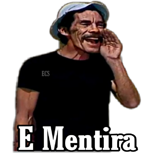 Figurinha: Chaves E Mentira