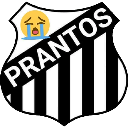 Figurinha: Santos chorando