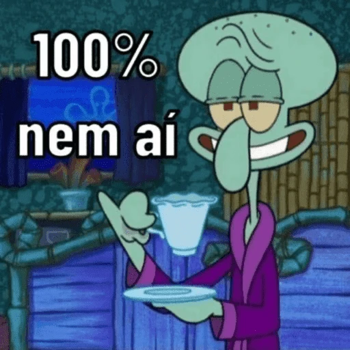 Figurinha: Lula Molusco 100% nem aí