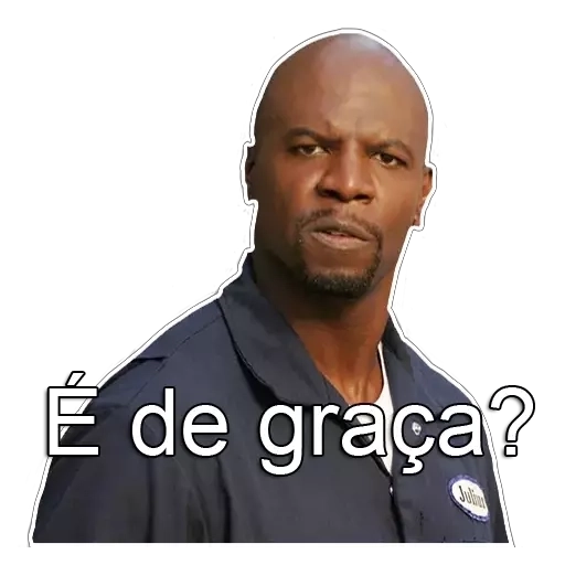Figurinha: Terry Crews - É de graça?
