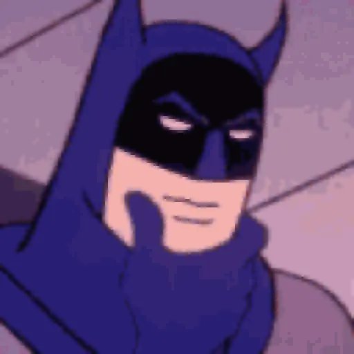 Figurinha: Pensando na Vingança do Batman