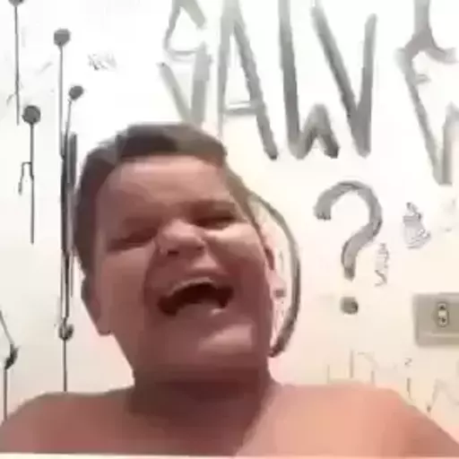 Figurinha: Menino Gritando