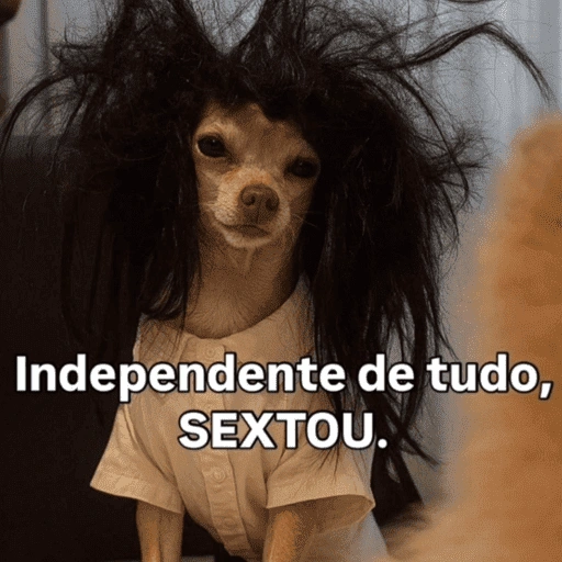 Figurinha: Sextou!