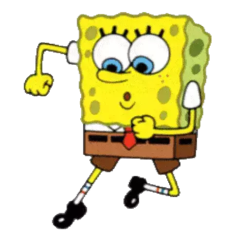 Figurinha: Bob Esponja Dançando