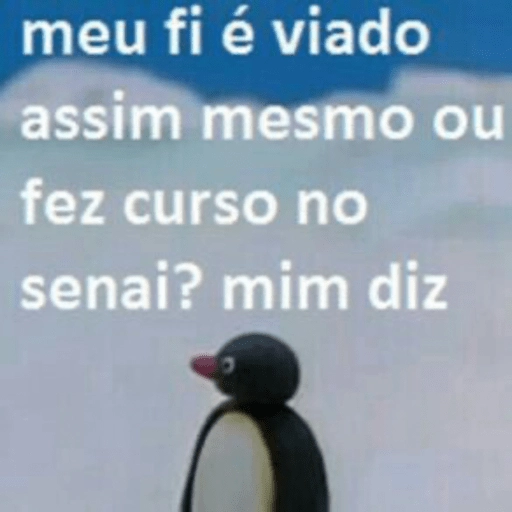 Figurinha: Meu fi é viado