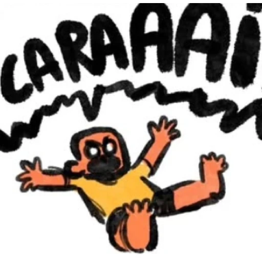 Figurinha: Caraca!