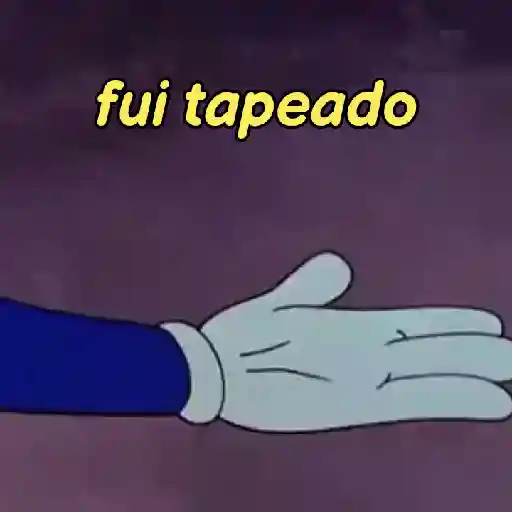 Figurinha: Pica-Pau fui tapeado