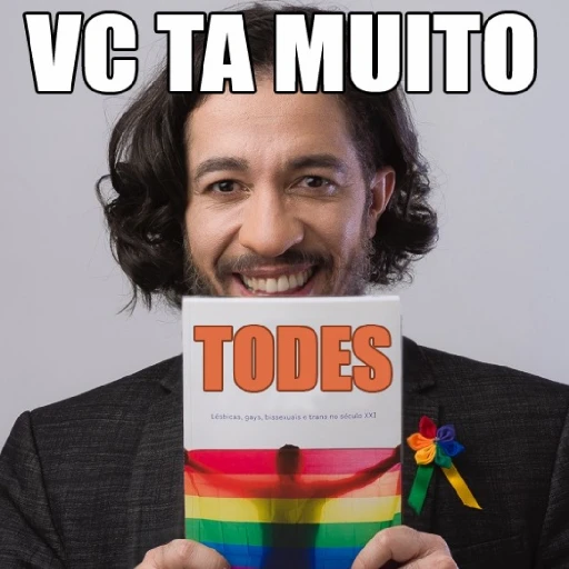 Figurinha: Você está muito TODES