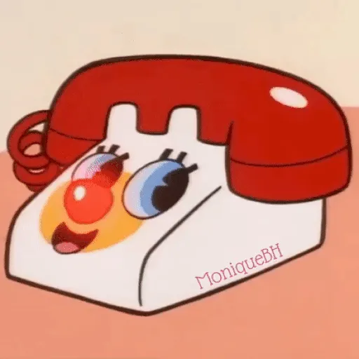 Sticker: Teléfono Lindo