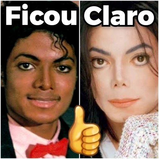 Figurinha: Michael Jackson: Ficou Claro?