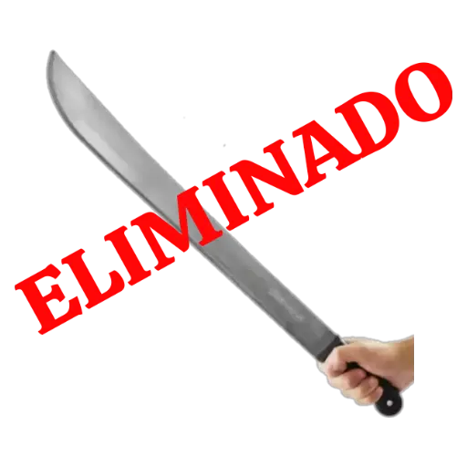 Figurinha: Machete Eliminado