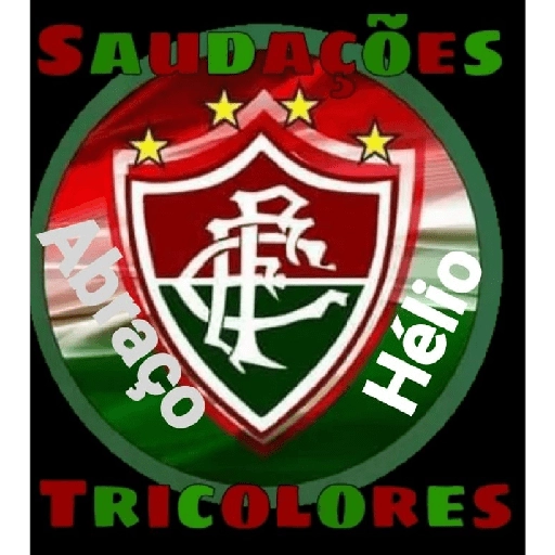 Figurinha: Saudações Tricolores Hélio