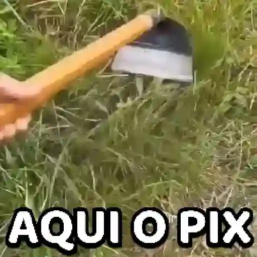 Figurinha: Cavar com Enxada