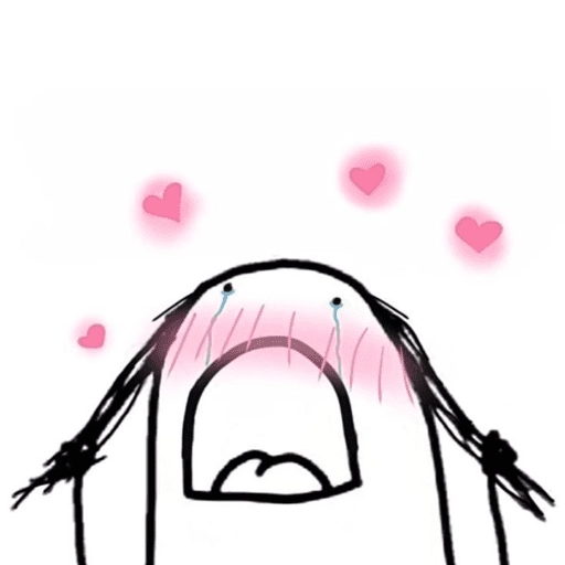 Figurinha: Choro de amor