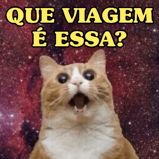 Figurinha: Que viagem é essa?