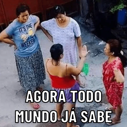 Figurinha: Agora todo mundo já sabe