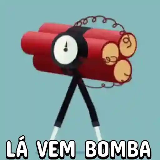 Figurinha: Bomba Andando