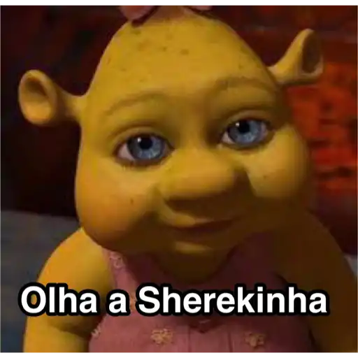 Figurinha: Olha a Sherekinnha