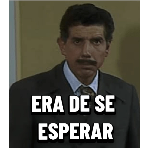 Figurinha: Era de se esperar