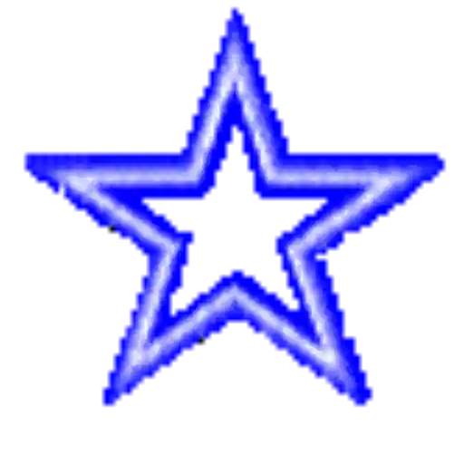Figurinha: Estrela Neon Pulsante