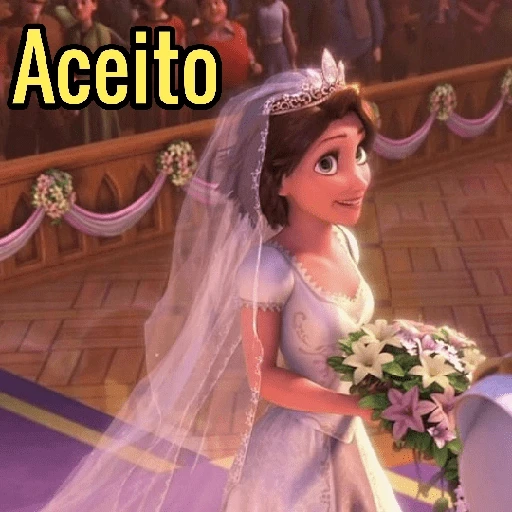 Figurinha: Rapunzel Aceito