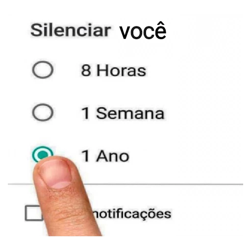 Figurinha: Silenciar Você por 1 Ano
