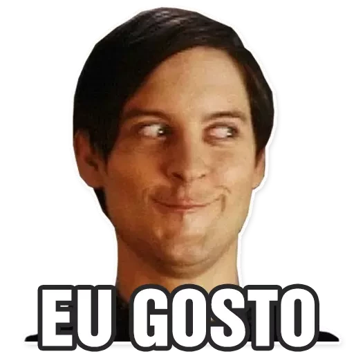 Figurinha: Eu Gosto Tobey Maguire