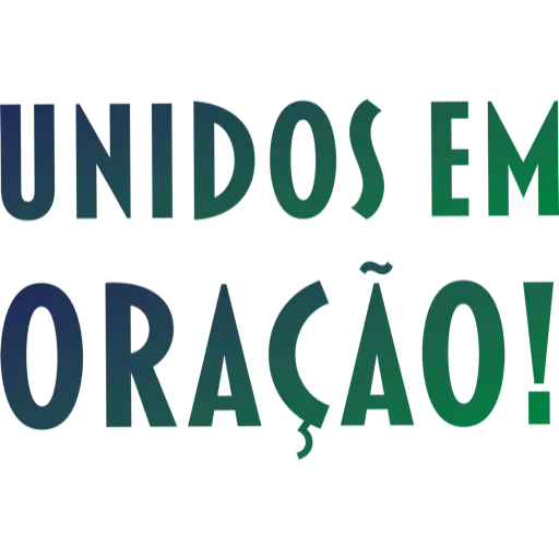 Figurinha: Unidos em Oração!