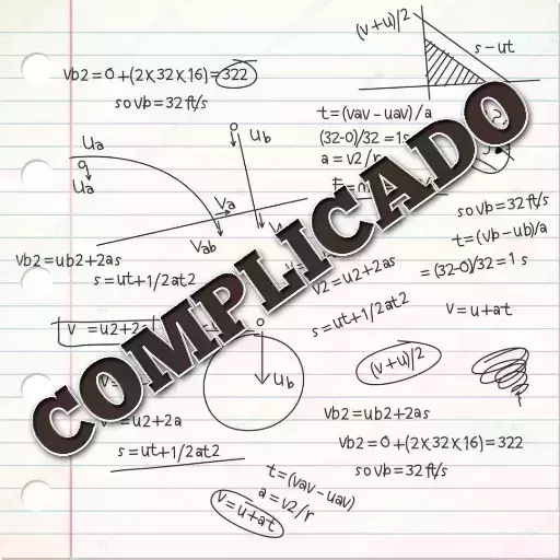 Figurinha: Cálculos complicados