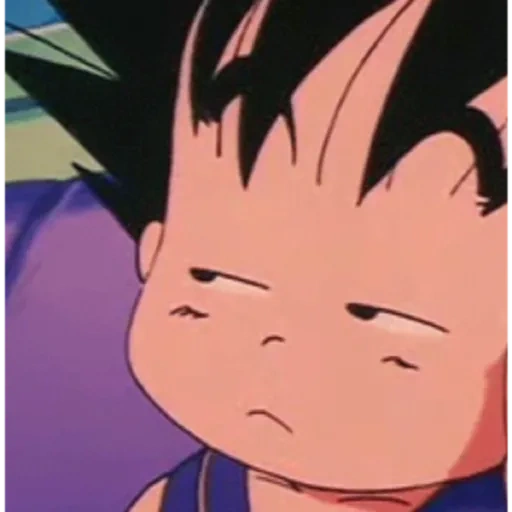 Figurinha: Goku Cansado