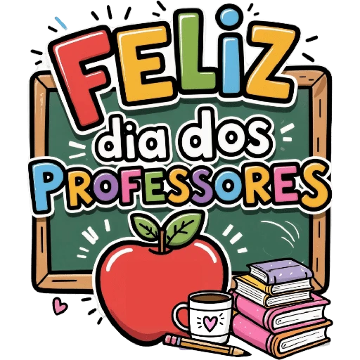 Figurinha: Feliz Dia dos Professores