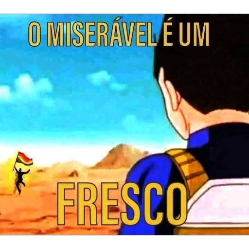 Figurinha: O miseravel é um fresco