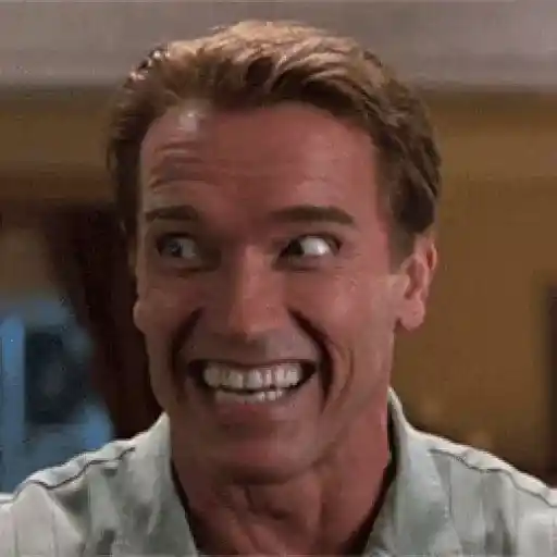 Figurinha: Arnold Sorriso Maligno