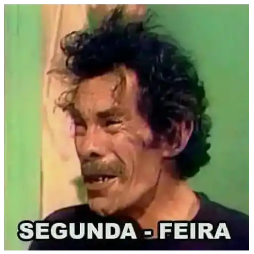 Figurinha: Seu Madruga segunda feira