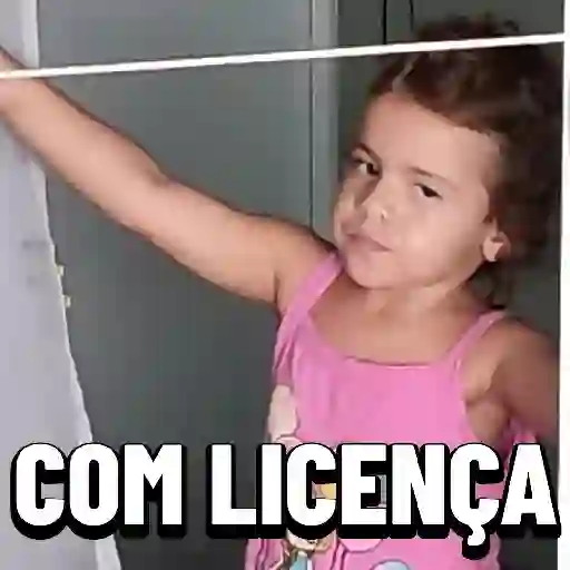 Figurinha: Com Licença